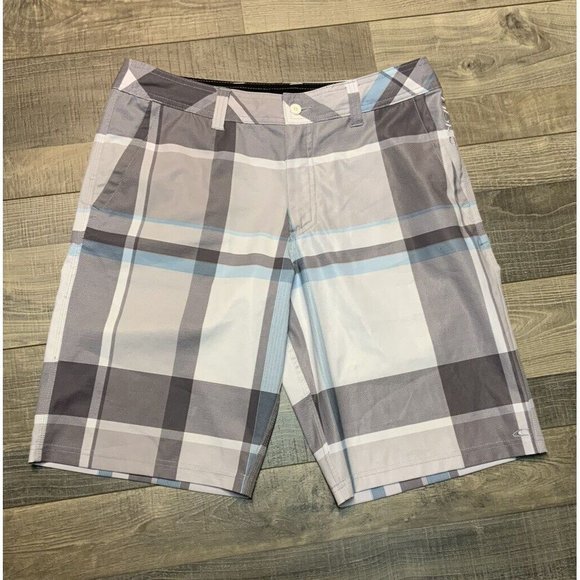 O'Neill Other - O'Neill Swim‎ Men's Adult Size 32 Plaid Hybrid Trunks Board-Shorts
